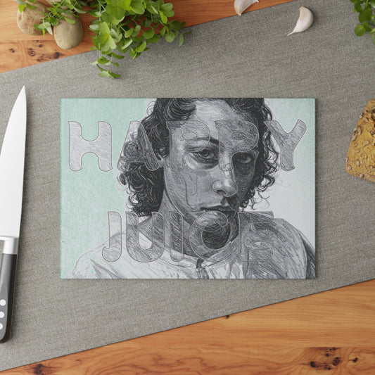 Happy Juice | Chef Orion Style Glass Cutting Board