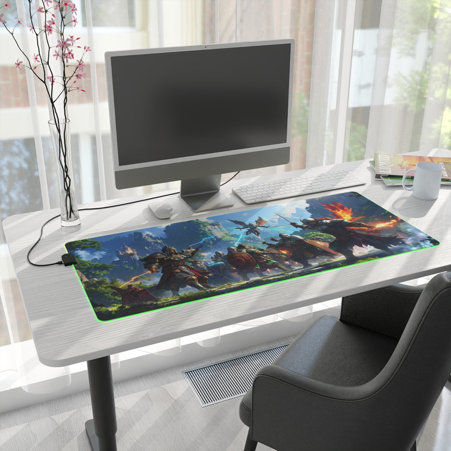 Epic Battle | LED Gaming Mouse Pad