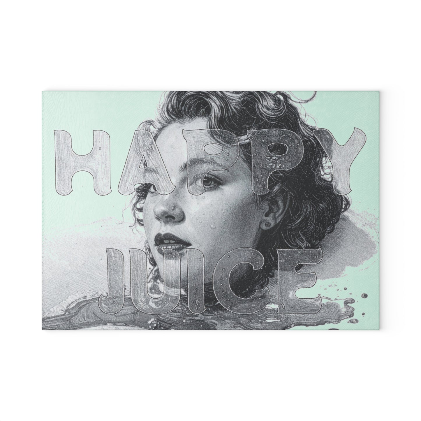 Happy Juice | Esme Style Glass Cutting Board