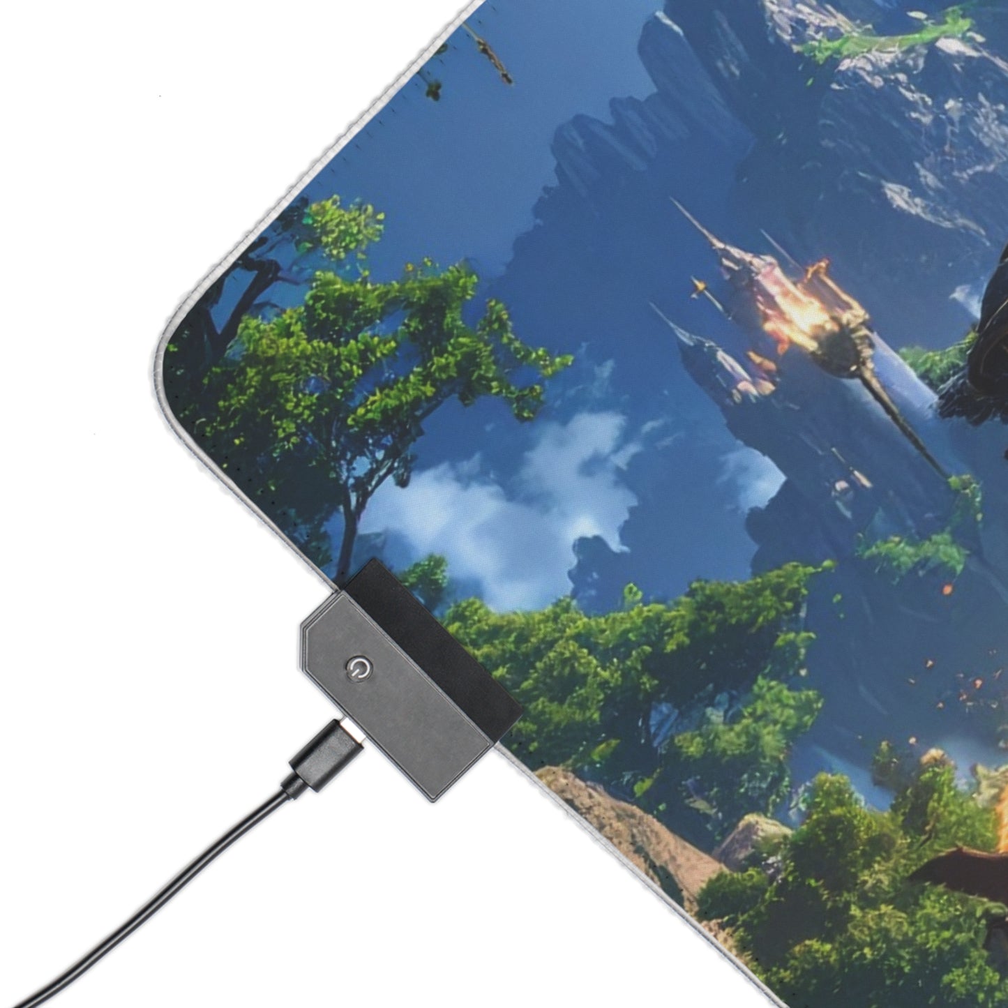 Epic Battle | LED Gaming Mouse Pad