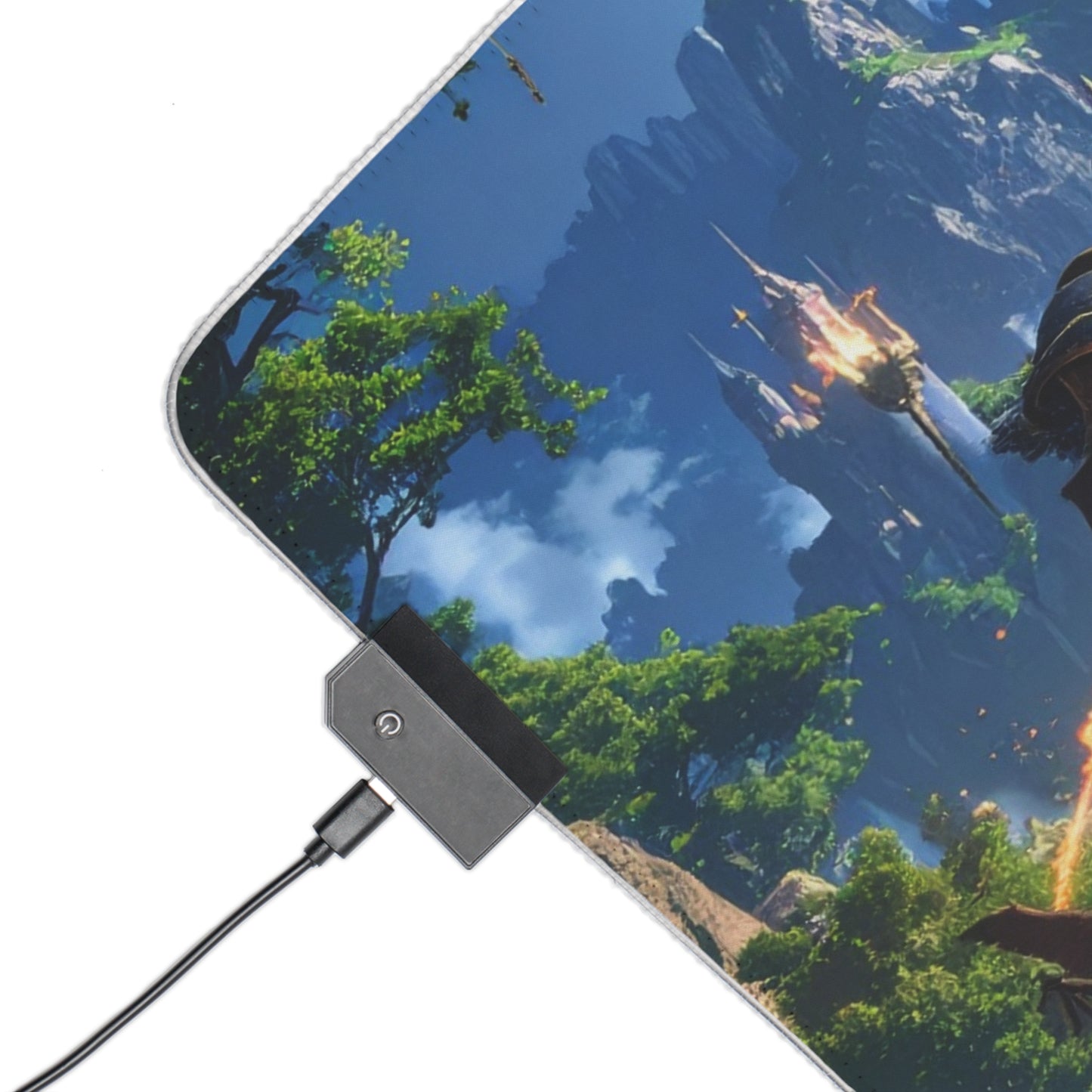 Epic Battle | LED Gaming Mouse Pad