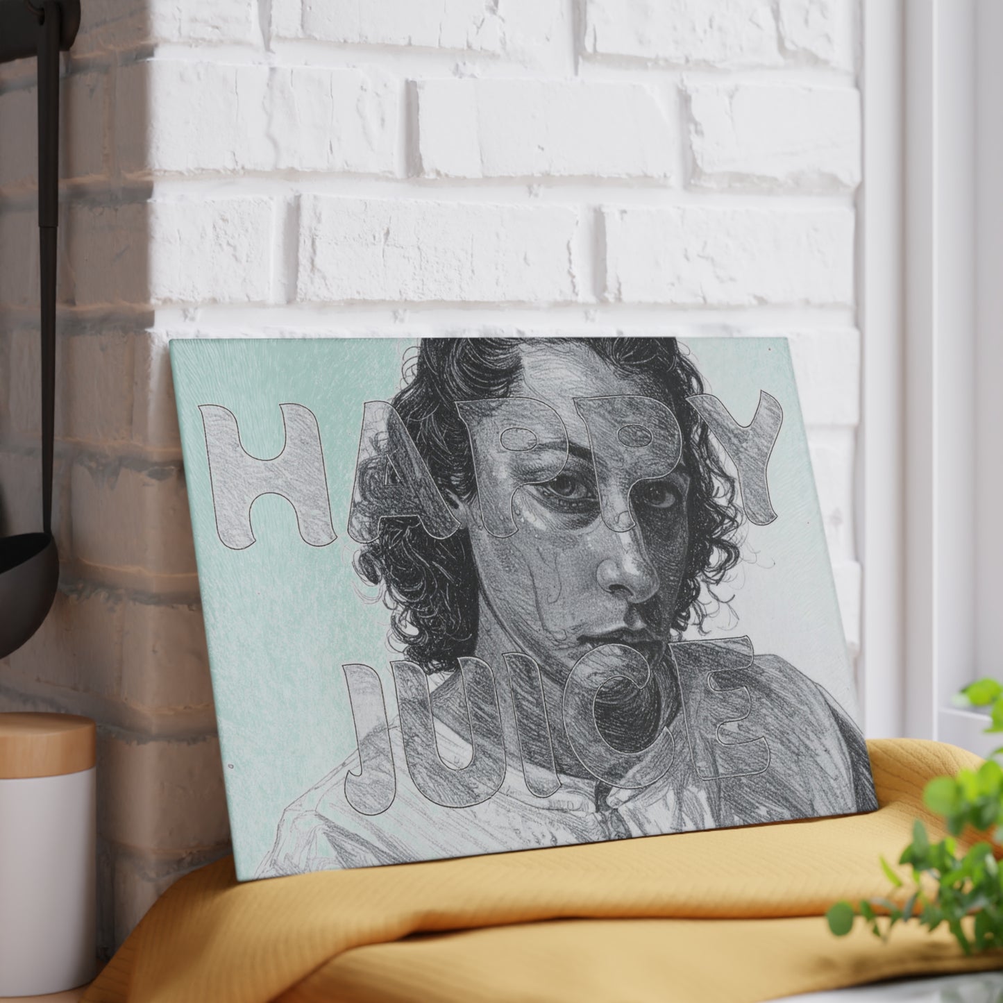 Happy Juice | Chef Orion Style Glass Cutting Board