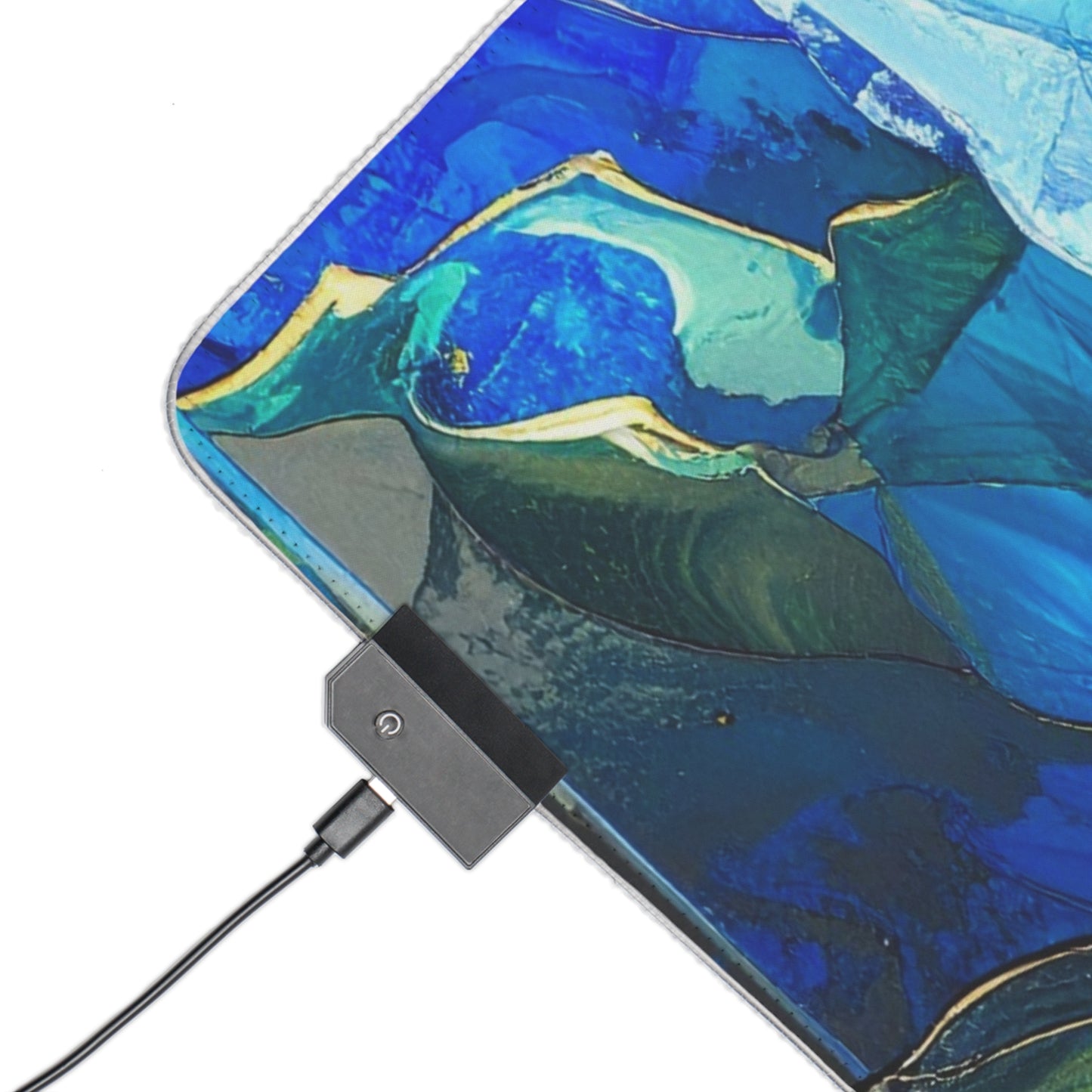 Blue Avalon | LED Gaming Mouse Pad